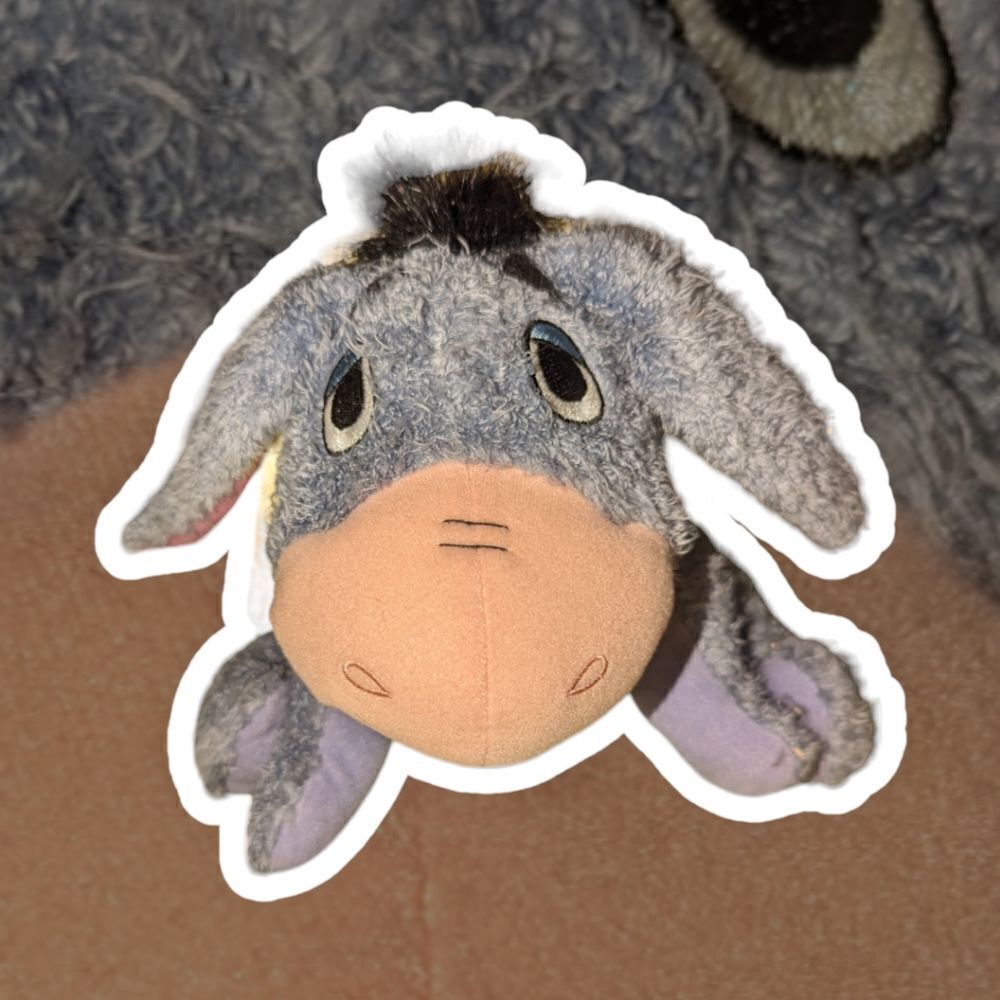 Disney Winnie the Pooh Eeyore 2004 stuffed animal